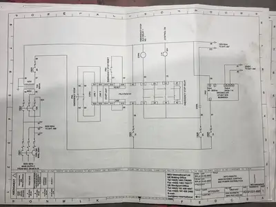 Variable Speed Drive Control Panel - Allen Bradley 1336 Plus II - 600V - Rotary Valve System - NEMA 12