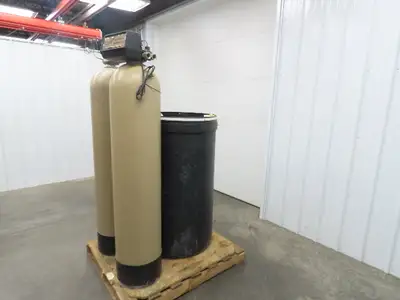 Puritan FT-90 Aquamind Plus Twin Tank Water Softener Brine Tank 1" Hookup