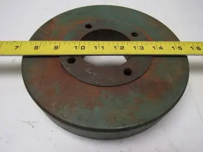 TB Woods 11SC50 Shaft Coupling Cast Iron 2-7/8" Bore 8-5/8" Dia 3600 RPM Max