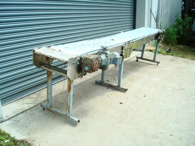 Flat Plastic Mesh Belt Conveyor