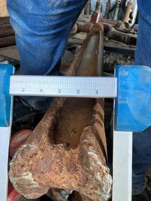 Used AFTERMARKET 5.70” X 66" CABLE TOOL DRILLING CHISEL BIT Other Cutting Tools Pennsylvania US | East West Machinery & Drilling #1417259