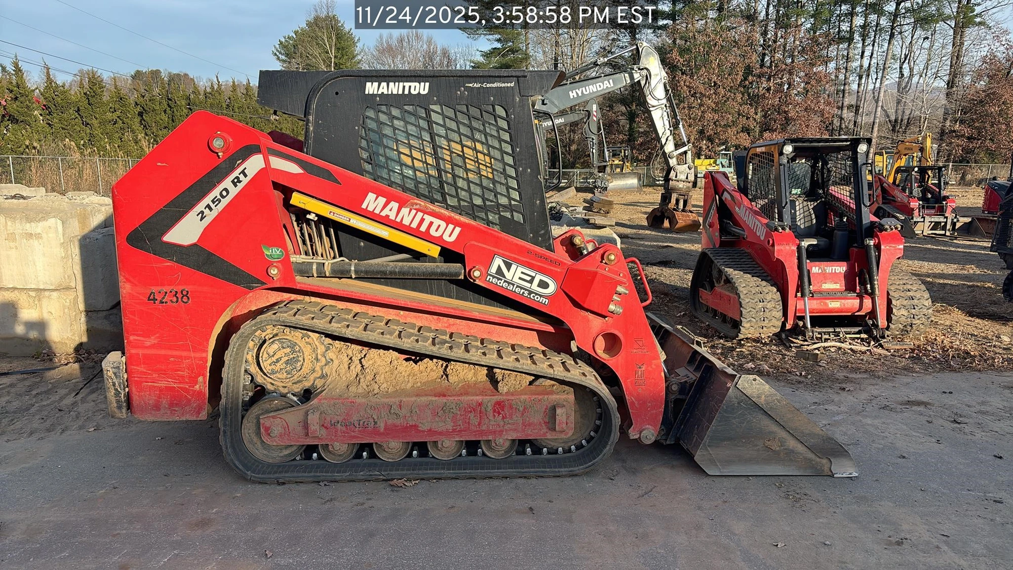 New | in-Stock 2023 MANITOU 2150RT Compact Track Loaders North Carolina US | National Equipment Dealers #1422844