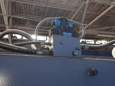Used STANDARD INDUSTRIAL CORP CS37510 Power Squaring Shears (Inch) Ohio US | HGR 24 #878406