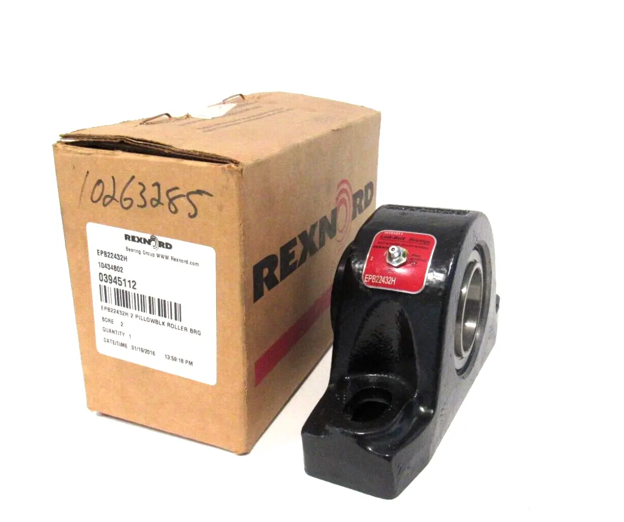 NEW REXNORD EPB22432H PILLOW BLOCK BEARING