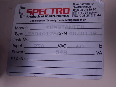 Used SPECTRO _UNKNOWN_ Transformers Texas US | OCO Industrial #1680176