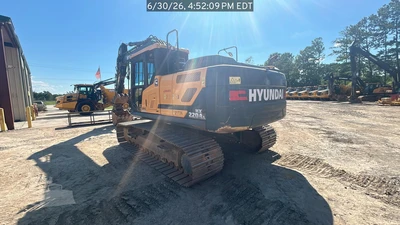 Used 2024 HYUNDAI HX220AL Crawler Excavators South Carolina US | National Equipment Dealers #1425835