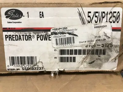 New | in-Stock GATES 5/5VP1250 Parts British Columbia CA | Lenmark #278747