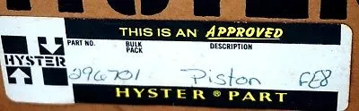 NEW HYSTER 296701 PISTON