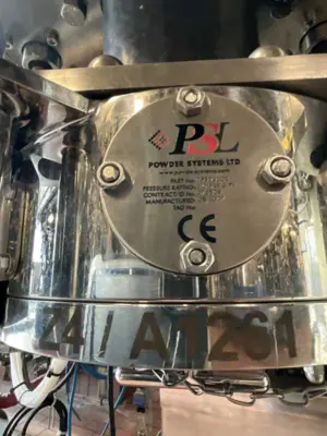 Krauss-Maffei HZ 800 Ph CIP peeler centrifuge, 316SS.