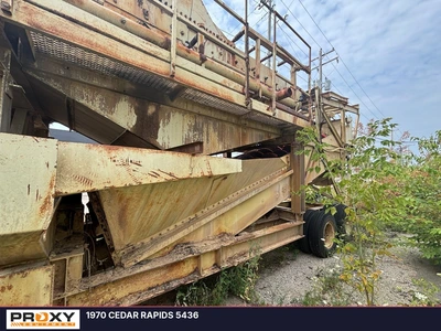 Used 1970 Cedar Rapids 5436 Trommel Screener Wisconsin US | Proxy Equipment #1426107