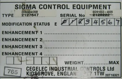 REFURBISHED CEGELEC GDS1002-4005 DRIVE ALSPA GD4000 GDS10024005