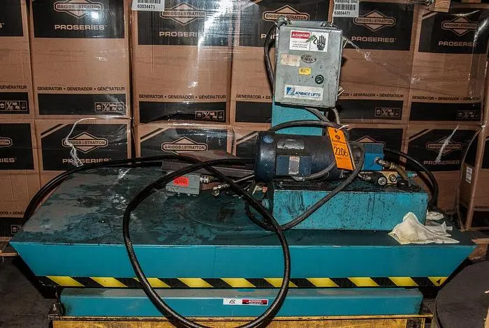 Used ADVANCE 4000# SCISSOR LIFT Scissor Lifters Wisconsin US | Lemke Machinery Sales #309493