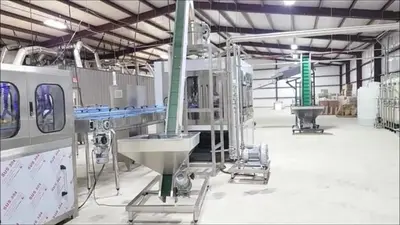 Filling Line, Bottles, Blow Molder, Filler/Rinser/Capper, Wrapper #A744851