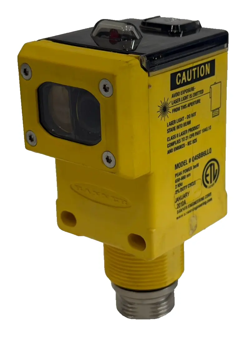 USED BANNER ENGINEERING Q45BB6LLQ PHOTOELECTRIC SENSOR