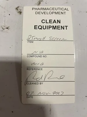 12” Stainless Steel Laboratory Test Sieve #25 Mesh Screen