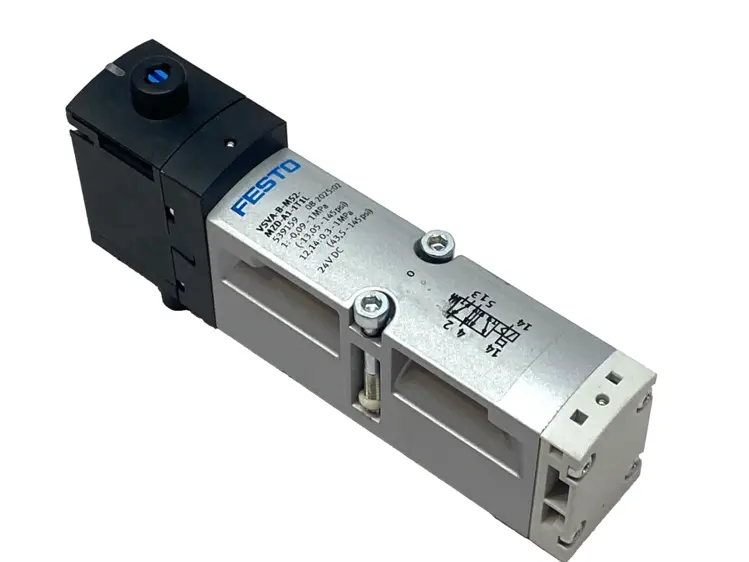 New | in-Stock Festo Pneumatic Solenoid Valve 5/2 , 24VDC 539159 Solenoid Valves Michigan US | Maverick Industrial Sales #1395084