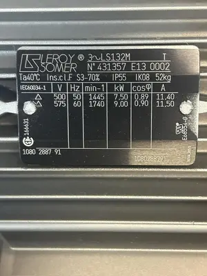 New | in-Stock LEROY SOMER LS132M Industrial Controls Ohio US | Surplus Asset Holdings #1399644