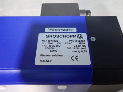 Used GROSCHOPP WK1812401 Motors (misc) Ohio US | HGR 24 #734803