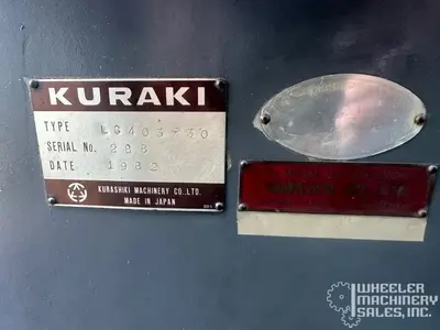 NEW 1982 KURAKI LC-403