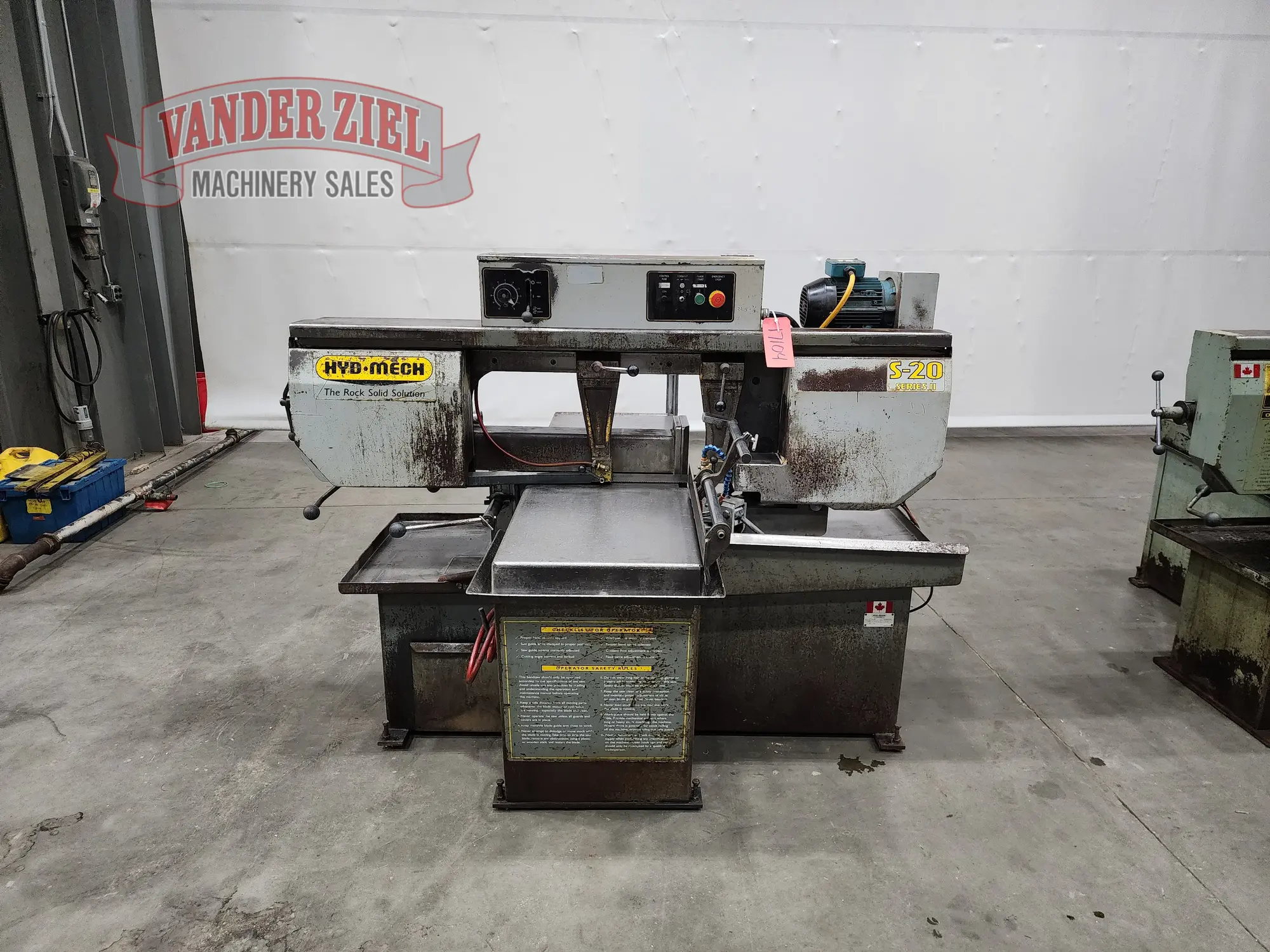 Used HYD-MECH _UNKNOWN_ Horizontal Band Saws Michigan US | Vander Ziel Machinery Sales #482859