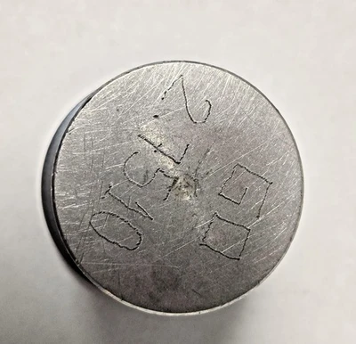 Tungsten Carbide Plug Gage 2.7510" Go Inspection Measurement