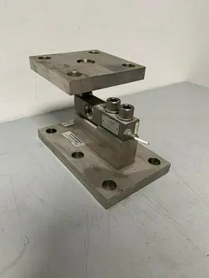 USED LOT OF 3 SENSORTRONICS STAINLESS STEEL LOAD CELLS 65080 CAPACITY 10K LBS