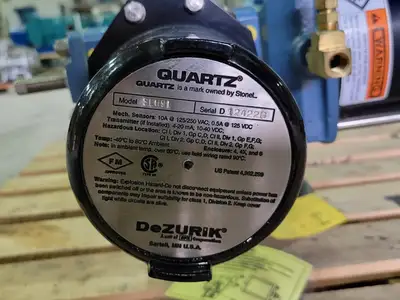 PowerRac Cylinder Actuator Size 6 w/ Four SPDT Mech. Switch and Butterfly Valve