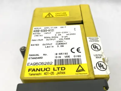 Used FANUC AC Servo Amplifier Unit 3PH 230V 3A Servo Drives Michigan US | Maverick Industrial Sales #1396082