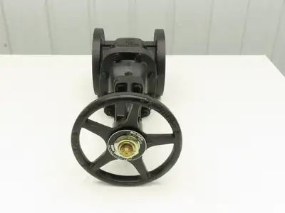 Milvaco 2885M Cast Iron IBBM Flanged Gate Valve 4" Class 125S 200 WOG
