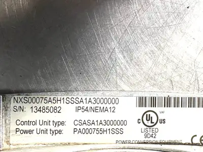 Vacon NXS00075A5H1SSSA1A3000000 Power Unit PA000755H1SSS (8.3.1)