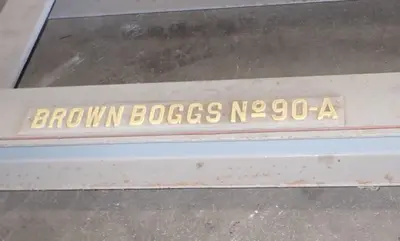 USED BROWN & BOGGS 90-A