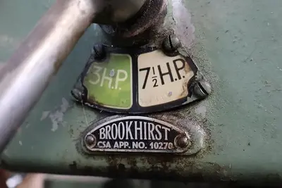 HERBERT NO. 7B COMBINATION TURRET LATHE 23" BED/16" SWING/2.5" BORE/3-7.5HP/20-1000RPM