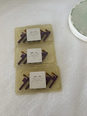 (20)RED&(17) Purple Chart Graph Paper Recorder Marker Pens & Charts (Qty??)