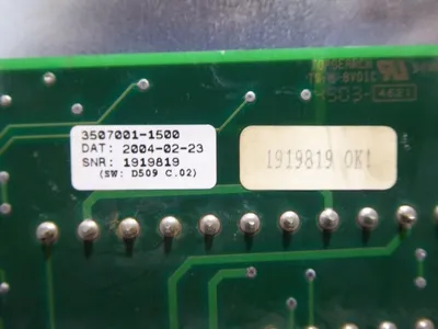 ABB DSQC 509 Connection Board 3HAC 5687-1/07 Used