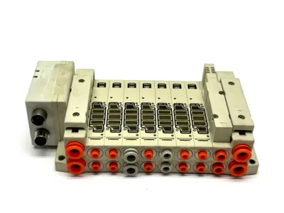 SS5V2-W10S0D-08B-N3 | SMC  Plug-In Pneumatic Manifold - Used