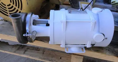 Pump, Centrif., 2 HP, 1-1/4 X 1-1/4", Sanitary (2) #S736923