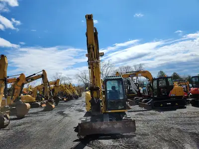 Used 2016 KOBELCO SK85CS-3E Crawler Excavators | Abele Tractor #1342779