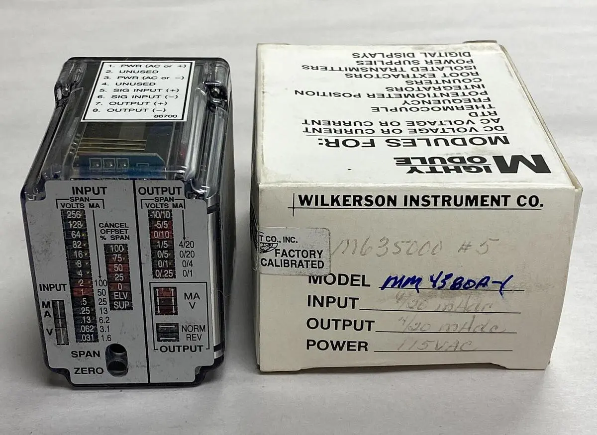 New | in-Stock WILKERSON MM4380A-1 Sensors Ohio US | Surplus Asset Holdings #1233688