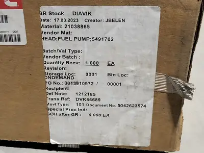 New | in-Stock CUMMINS 5491702 Parts British Columbia CA | Lenmark #271522