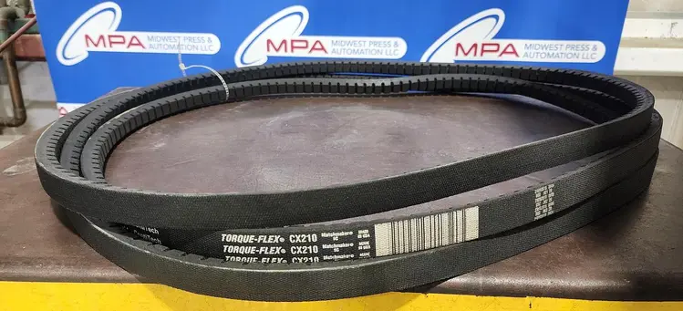 New | in-Stock CONTINENTAL CONTITECH CX210 Belts | Midwest Press and Automation #577643