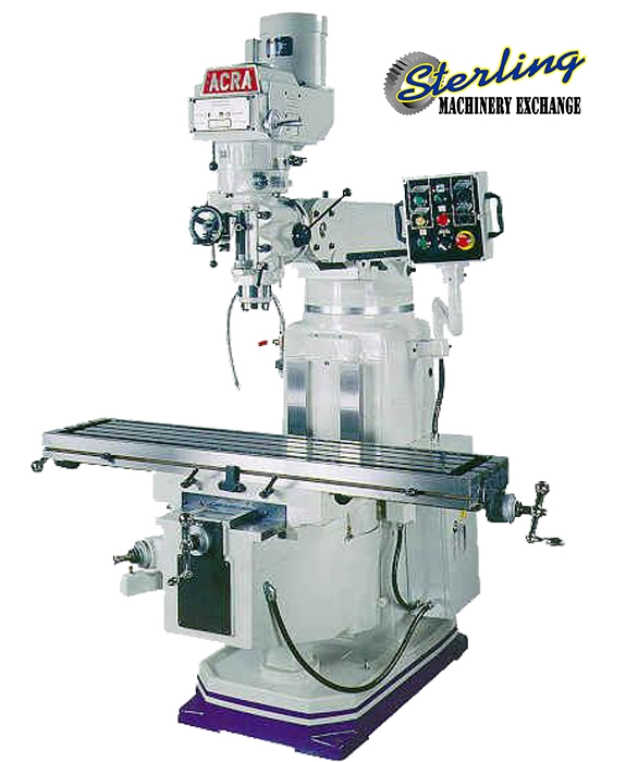 New | in-Stock ACRA AM5V Vertical Mills California US | Sterling Machinery Exchange #1465612