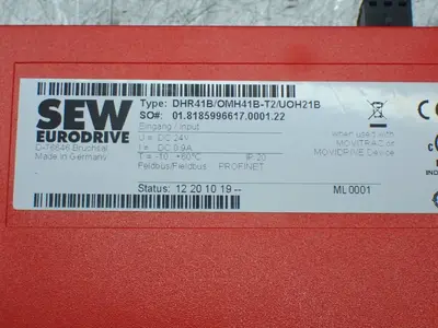 Used SEW EURODRIVE DHR41B/OMH41BT2/UOH21B Electrical Controls | HGR 24 #748116
