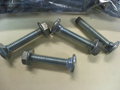 New 307A Round Neck Carriage Bolts Round (QTY 12)