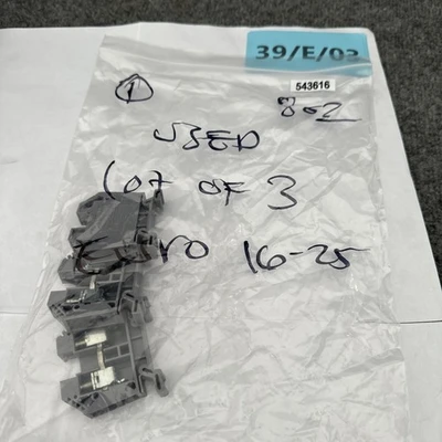 Used Morsettitalia Euro 16-25 Terminal Blocks California US | Davliegogo LLC #1705948