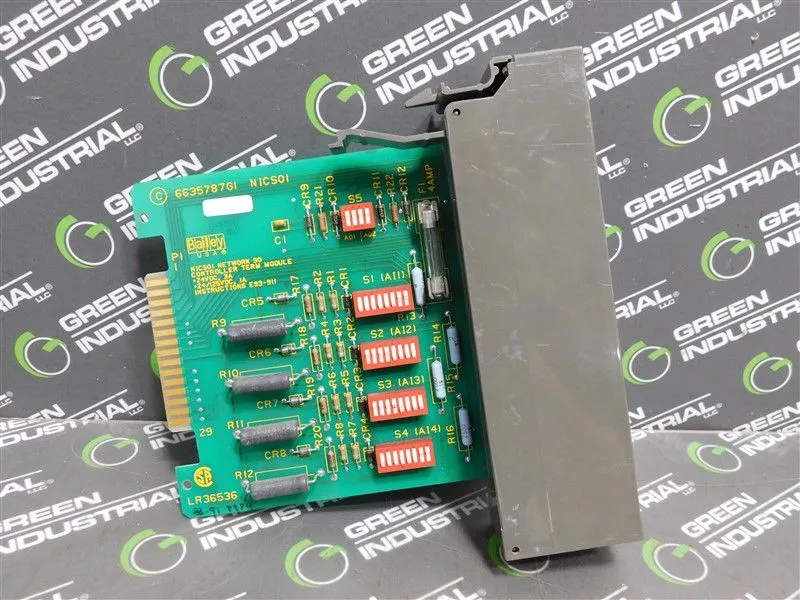 Bailey Controls NICS01 Network 90 Controller Termination Module Used