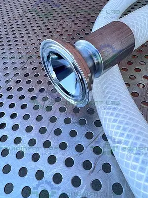USED SAINT GOBAIN SBP 0750 PURE FIT 96" HOSE W/ 3/4" TO 1 1/2" SANITARY FITTING 90PSI