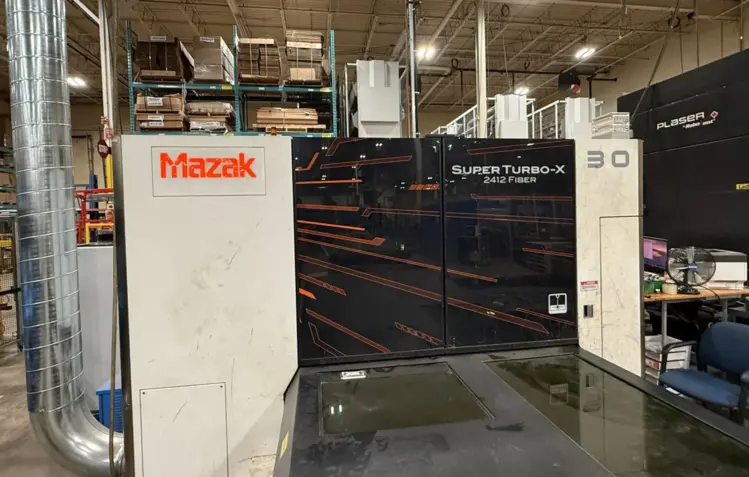 Used 2018 MAZAK SUPER TURBO-X 2412 FIBER Laser Cutters Ohio US | Toolquip, Inc. #1299803