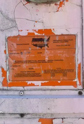 48' WABASH SEMI-TRUCK TRAILER / STORAGE CONTAINER: YOBRO #24247
