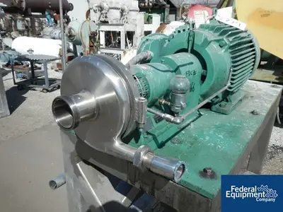 USED Tri-Clover 3" x 1.5" Tri-Clover Centrifugal Pump, S/S, 60 HP