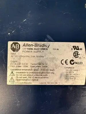 Allen Bradley 1606-XLE120EN /A Power Supply100-120v (3.4.2)